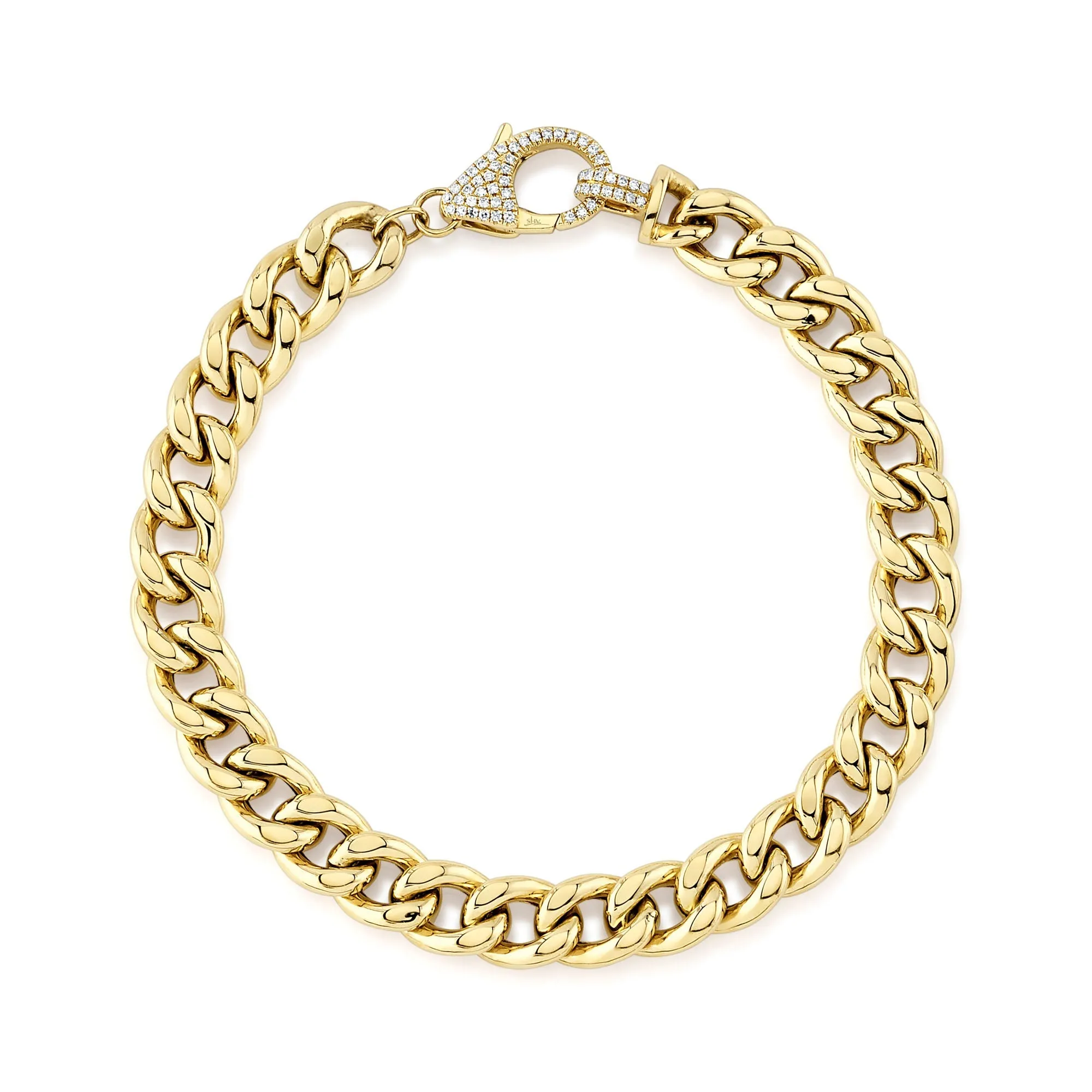 0.25CT DIAMOND LINK BRACELET