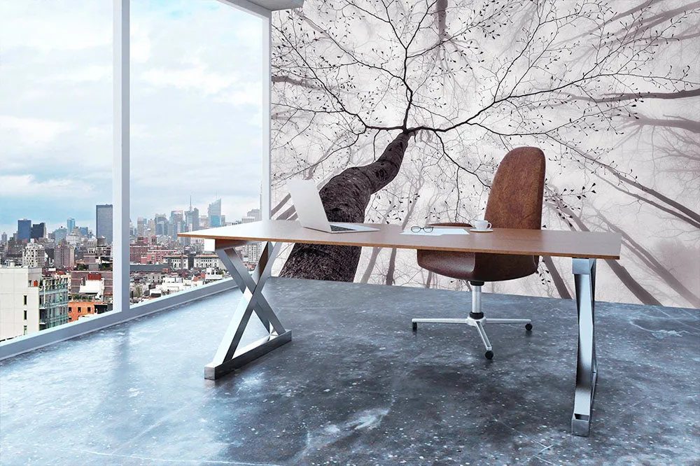 A View Of The Tree Crown Wall Mural Wallpaper