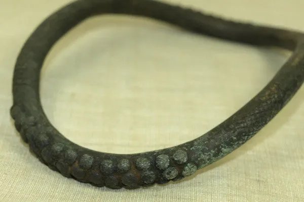 Antique Bronze Anklet from Cameroon