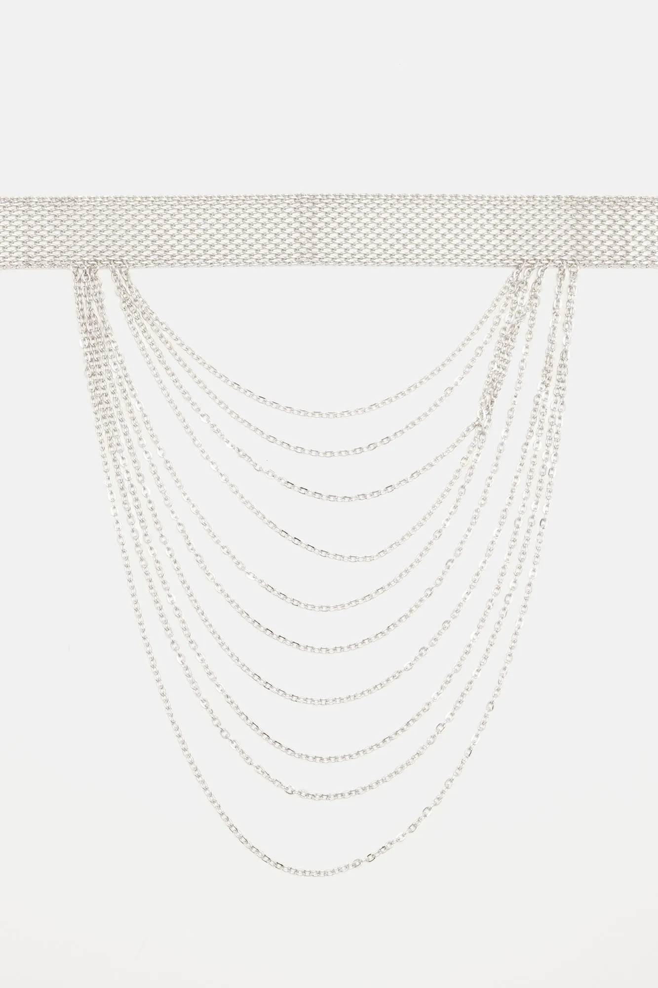 Appealing Look Choker - Silver