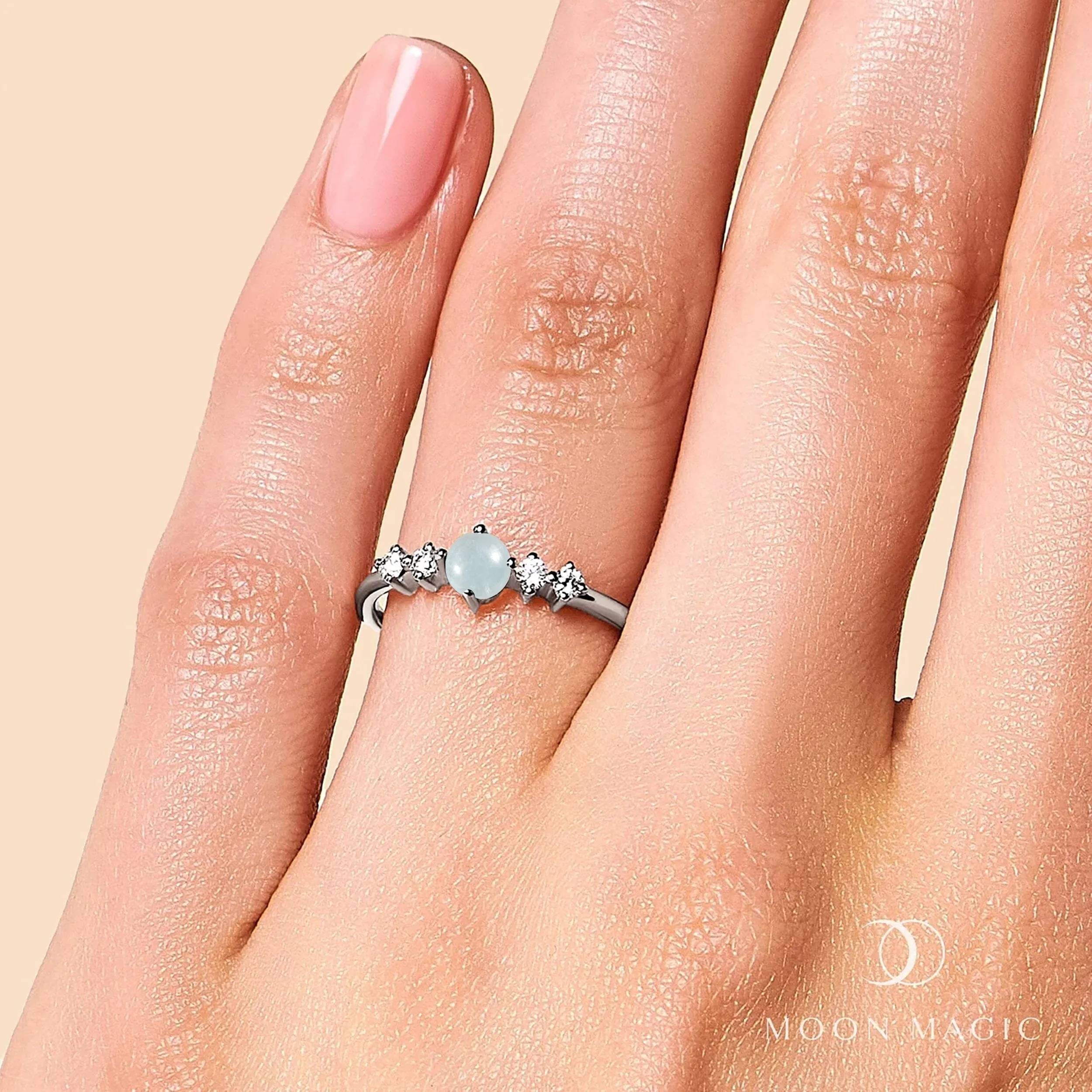 Aquamarine Ring - Loveliness
