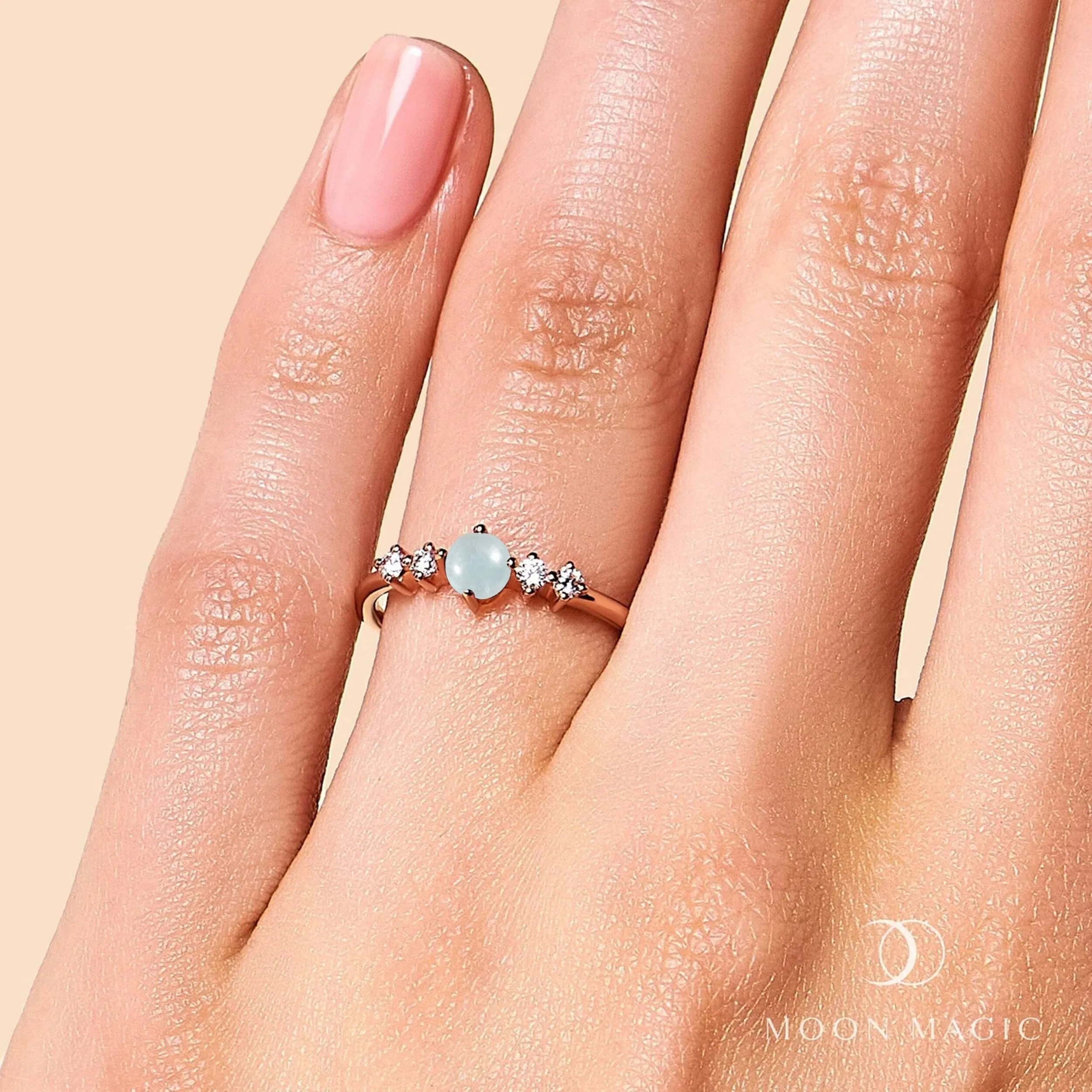 Aquamarine Ring - Loveliness