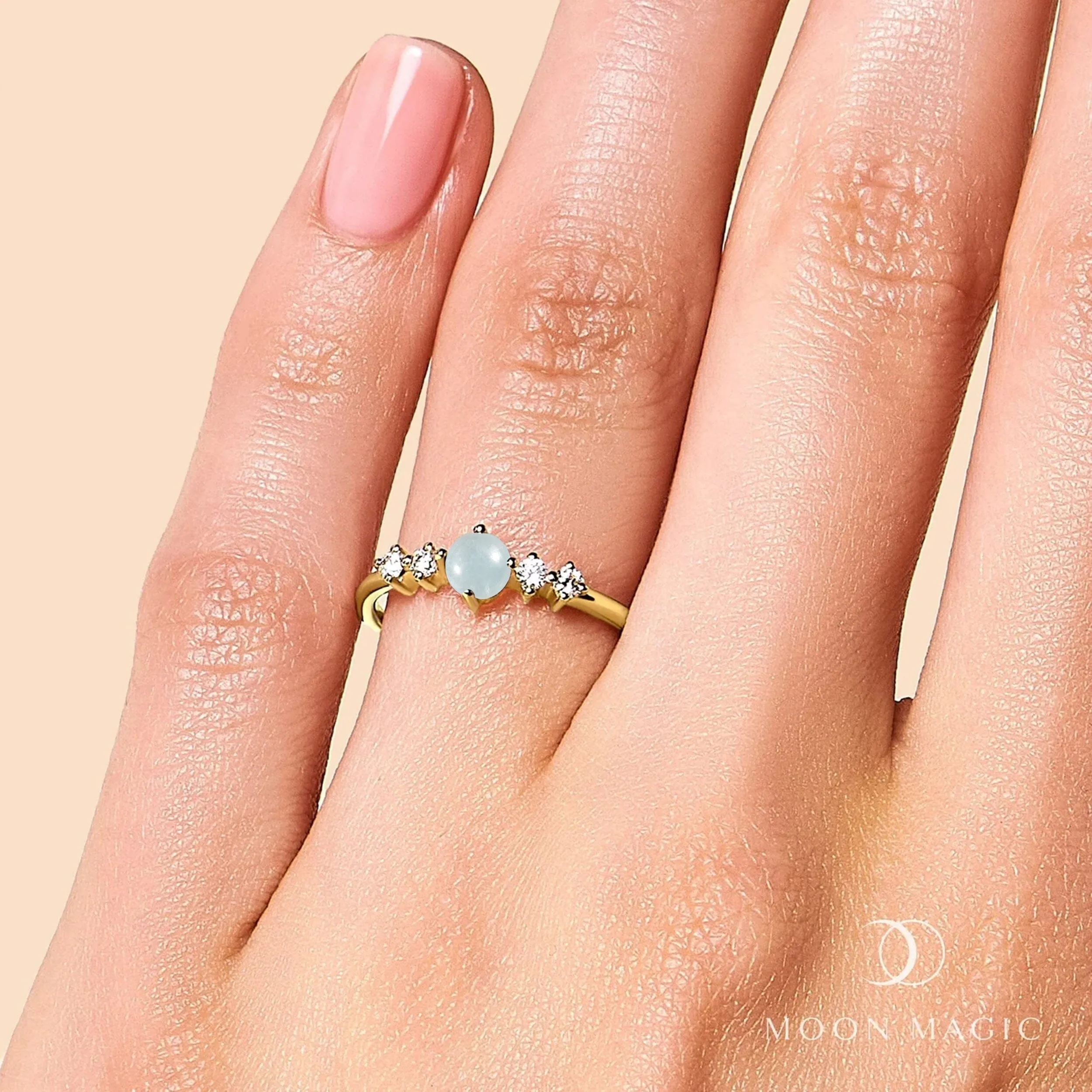 Aquamarine Ring - Loveliness