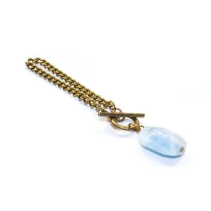 Aquamarine Toggle Bracelet