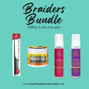 BRAIDER'S BUNDLE- ALLDAY LOCKS (5oz GEL)