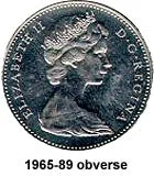 Canada Nickel 1974 5 cents  (Elizabeth II) 4.54gr .999