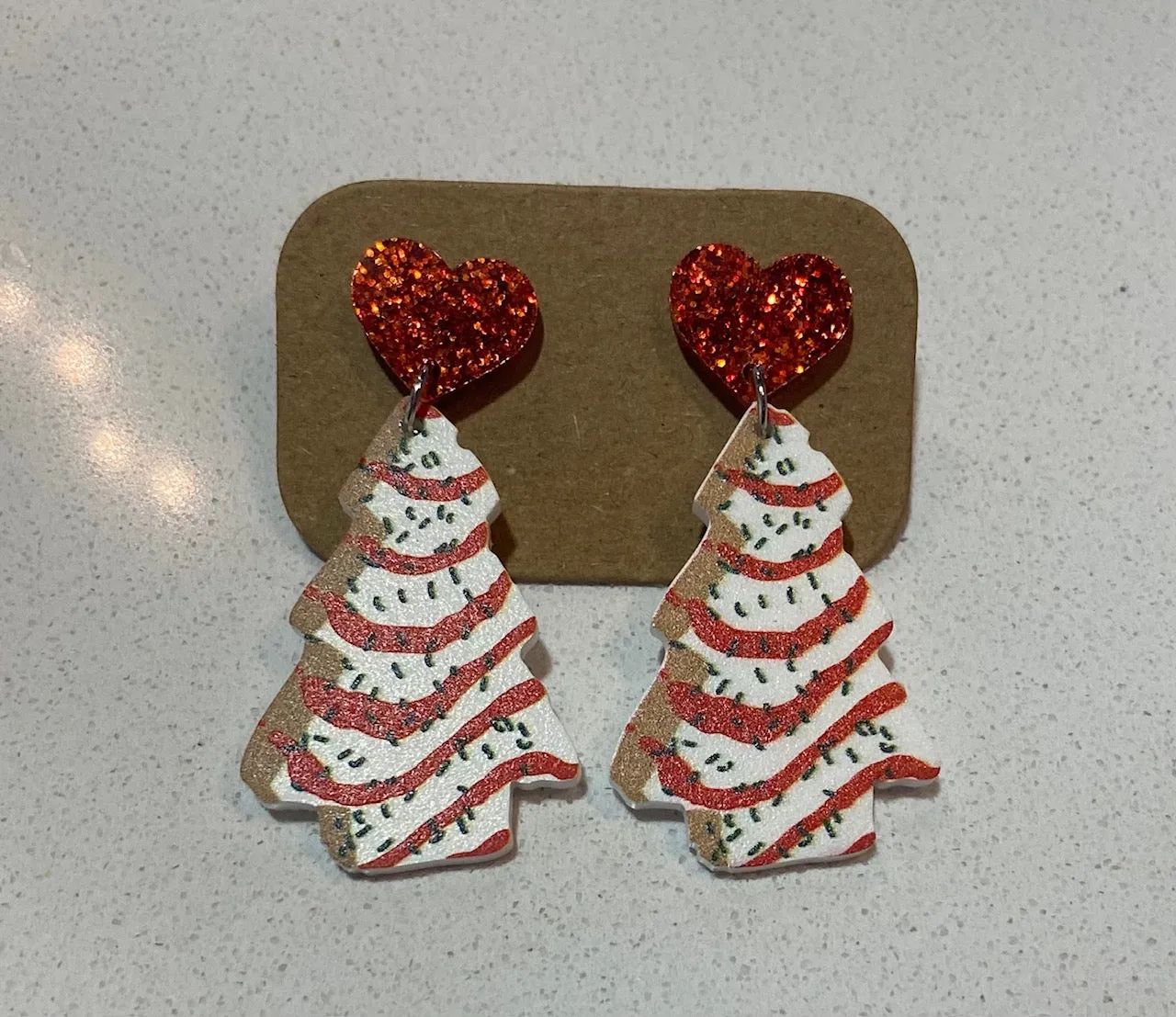 Christmas Tree Treat Earrings