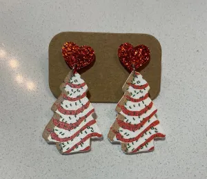 Christmas Tree Treat Earrings