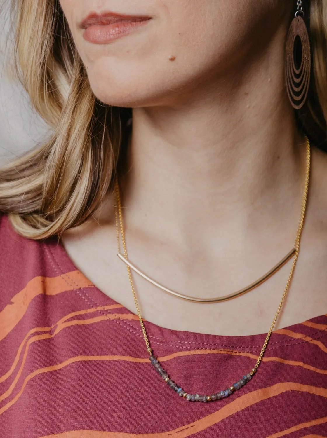 Claudia Necklace - Gold
