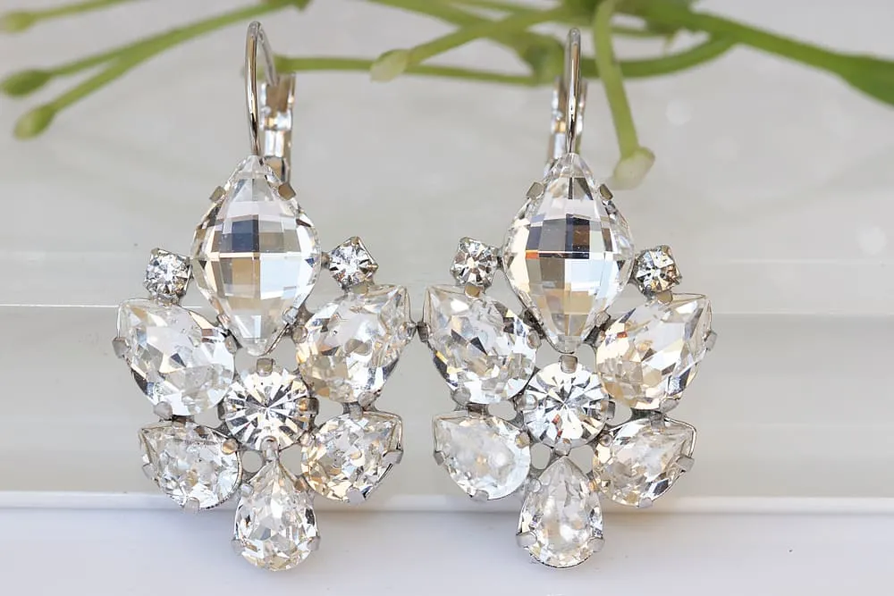 CLEAR CLUSTER PENDANT