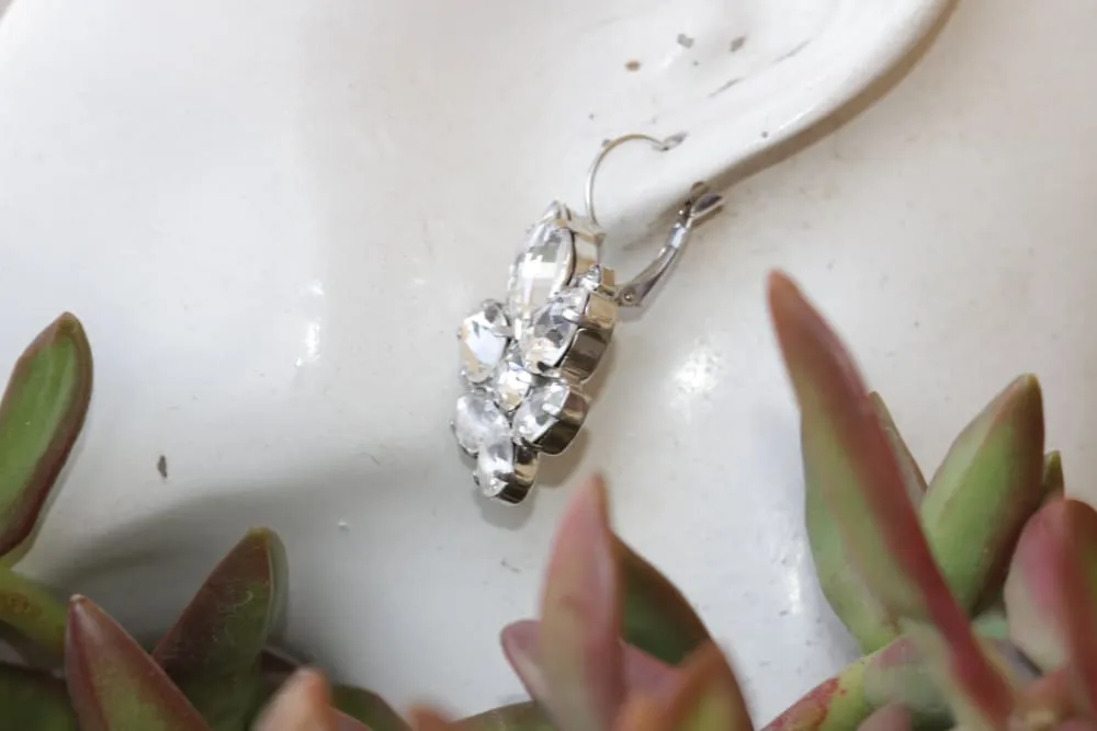CLEAR CLUSTER PENDANT