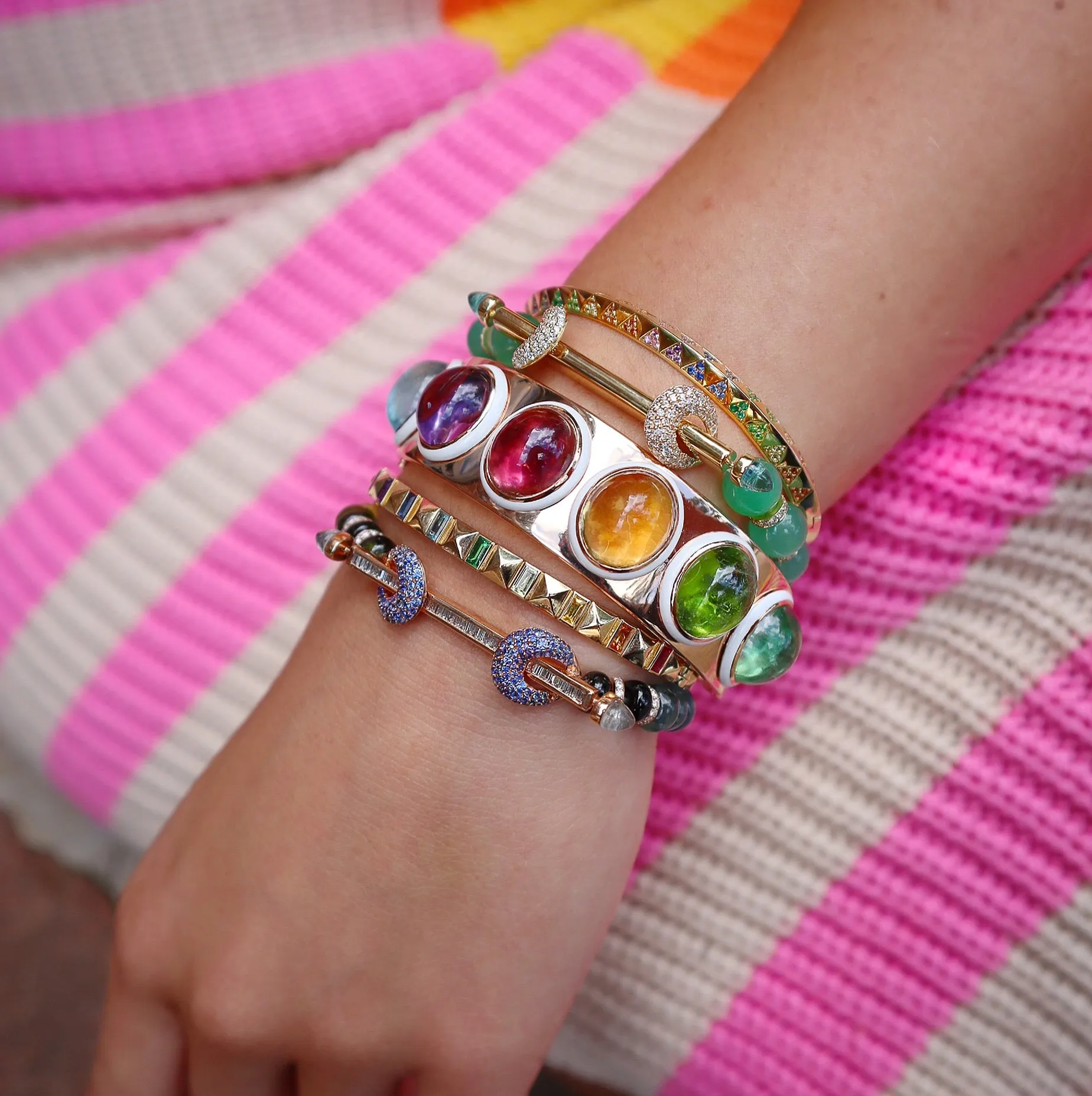 Colorstory II Cuff Bracelet