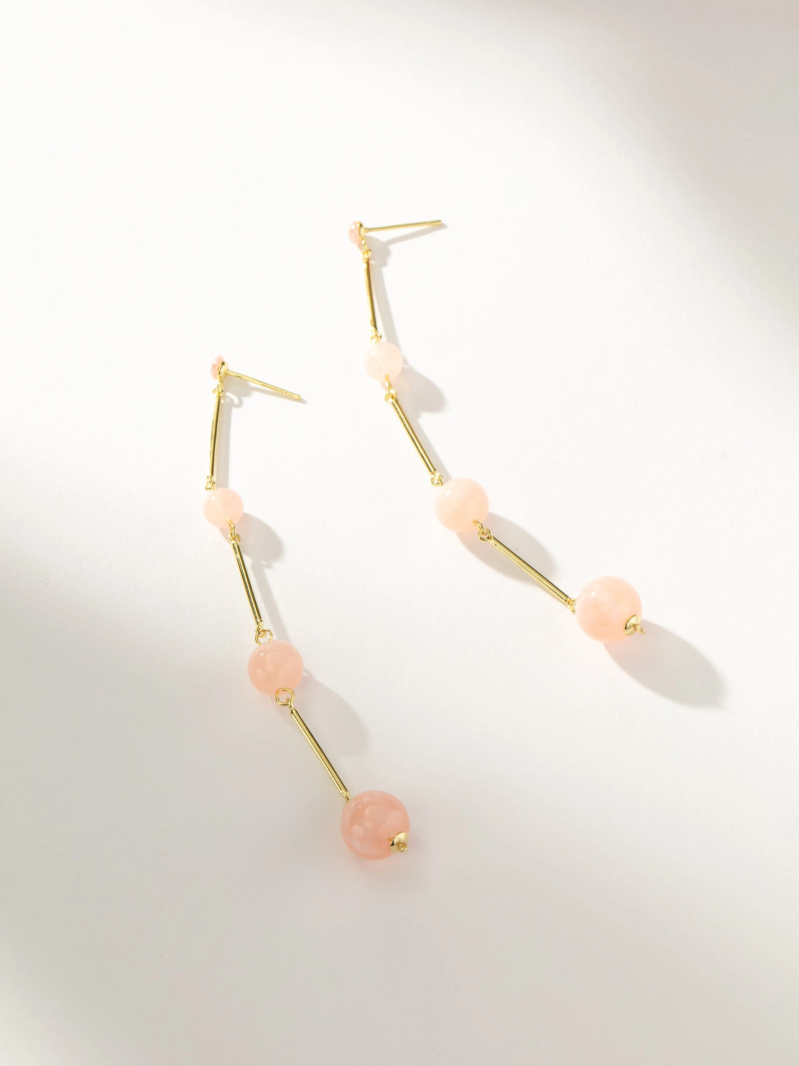 Crystal Ball Dangle Earrings