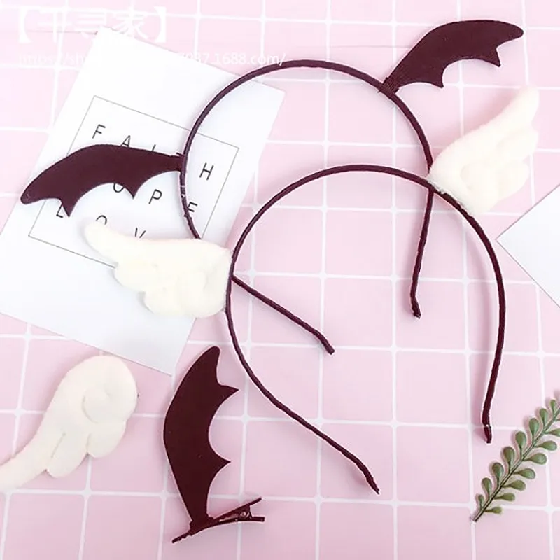 Cute Lolita Little Devil Wings Hairpin