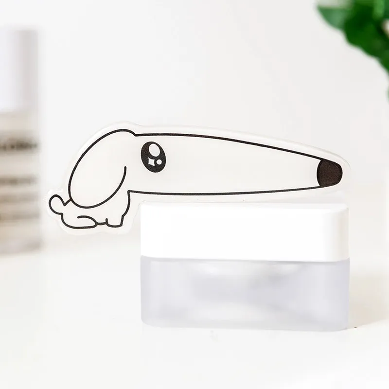 Cute Proboscis Dog Acrylic Hair Clip