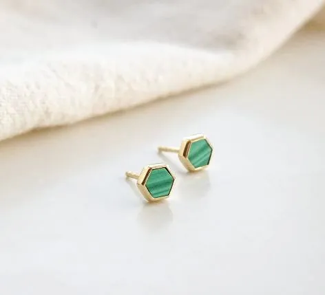 Daisy London Malachite Hexagon ST10_GP