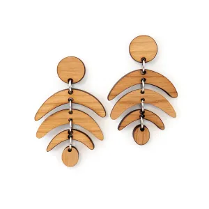 Dangle Earrings - Cherry Rainbow