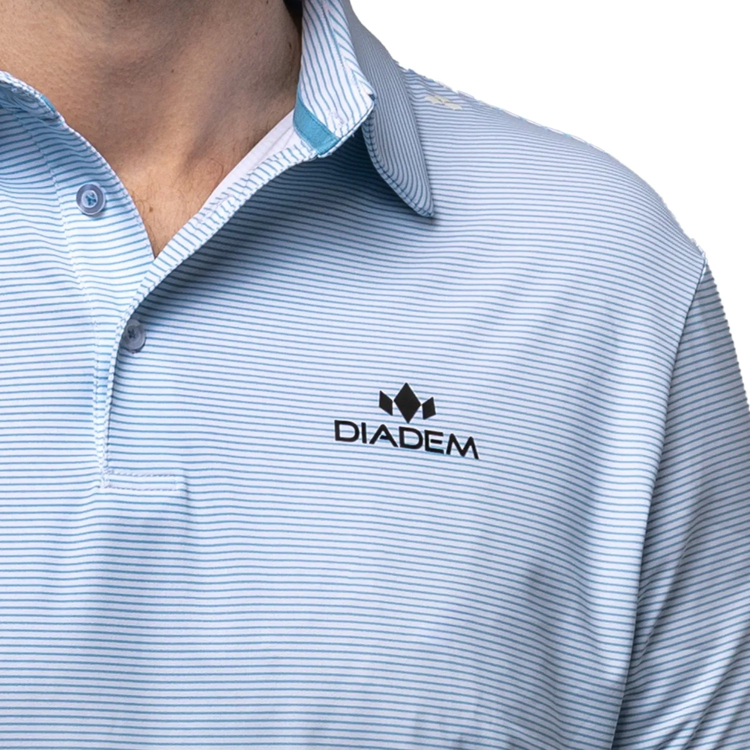Diadem Sports Online - Men's Scales Weekender Striped Polo - Men's Apparel