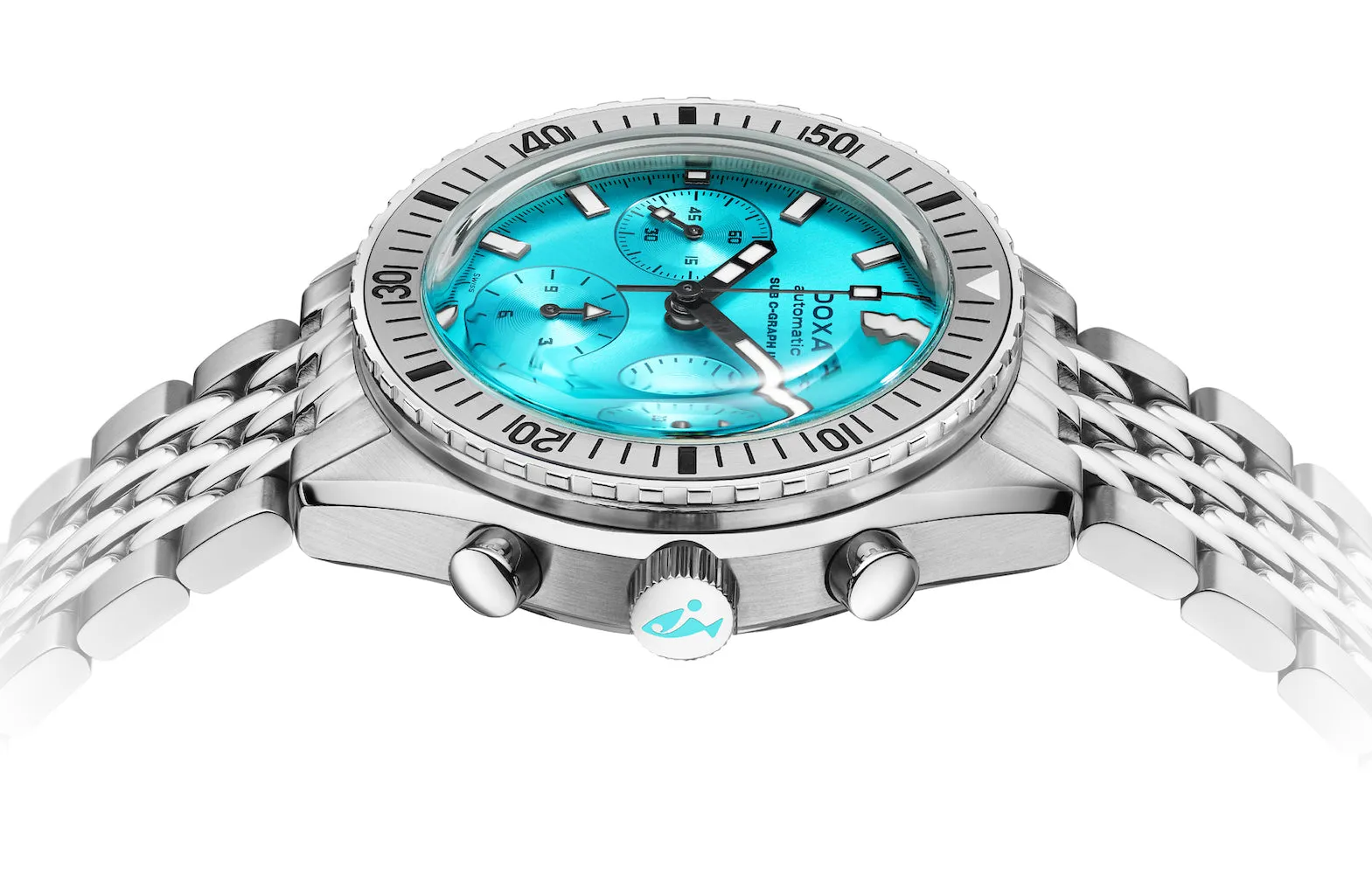 Doxa Sub 200 C-Graph II Aquamarine Bracelet