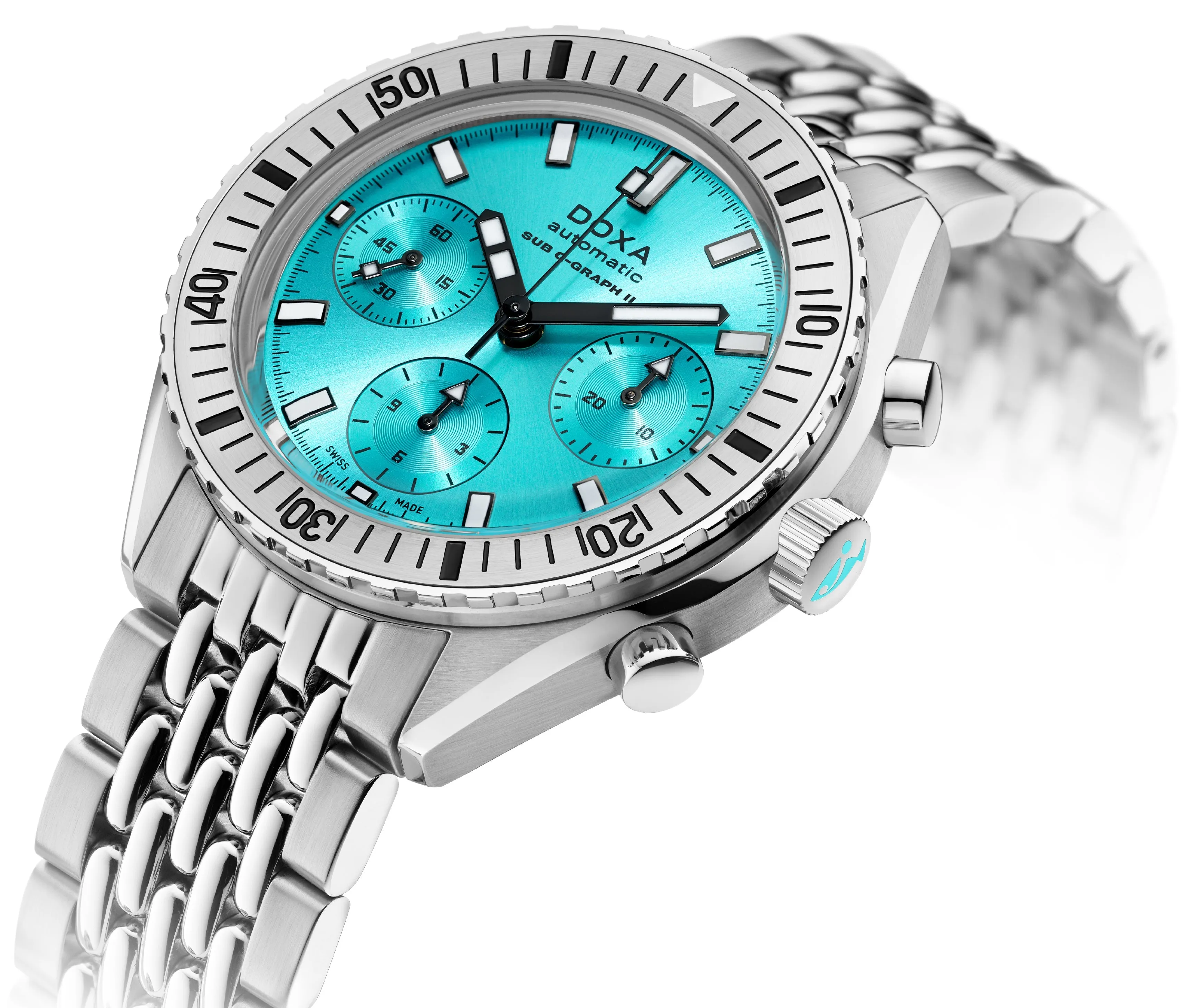 Doxa Sub 200 C-Graph II Aquamarine Bracelet