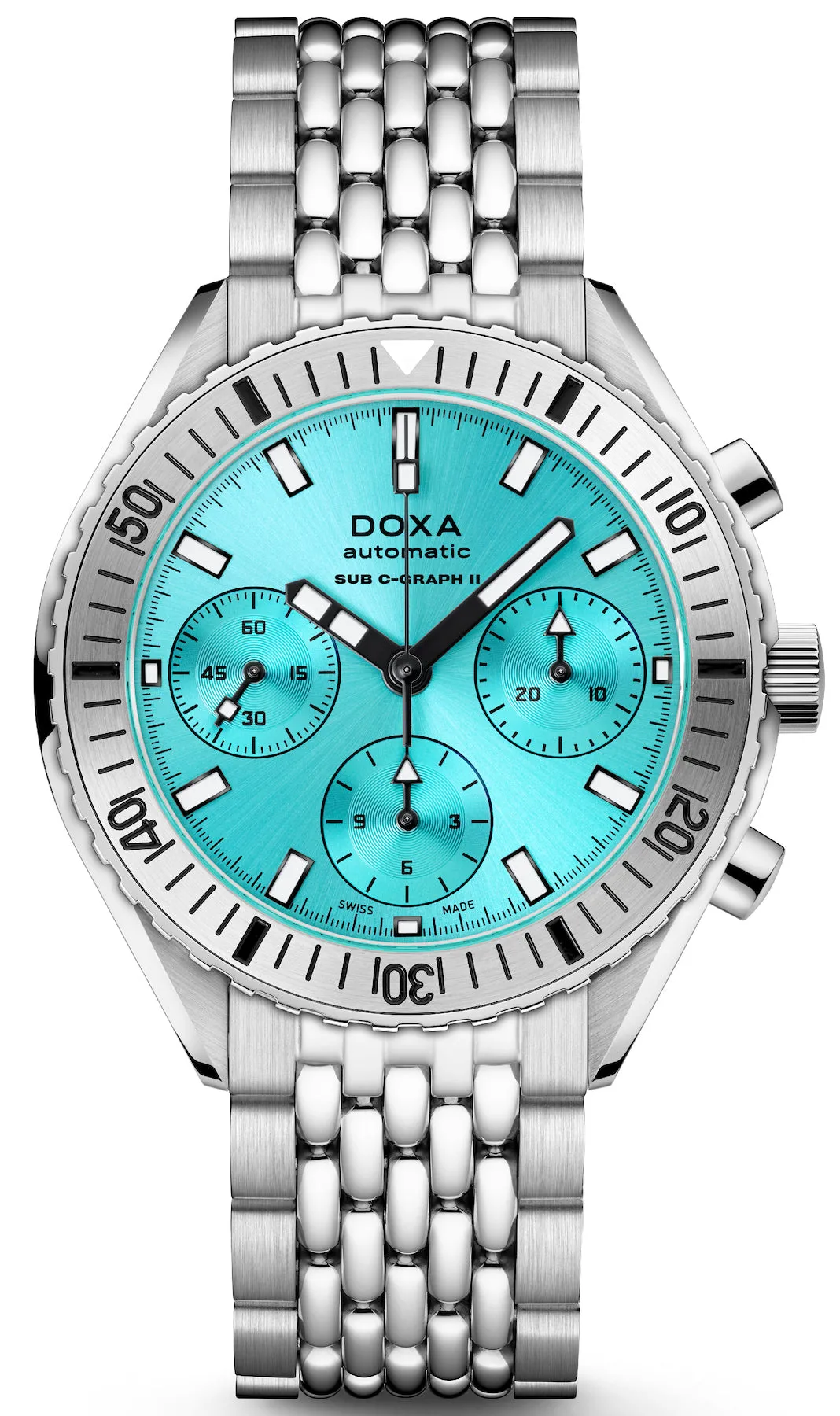 Doxa Sub 200 C-Graph II Aquamarine Bracelet