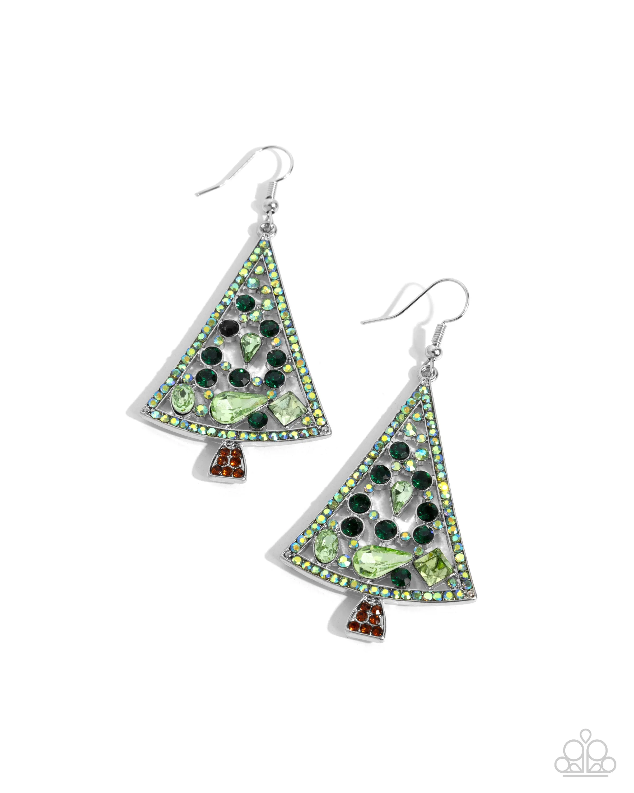 Earrings Evergreen Elegance - Multi Holiday E509