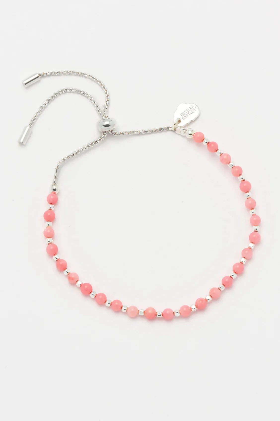 Estella Bartlett Amelia Coral Agate Bracelet