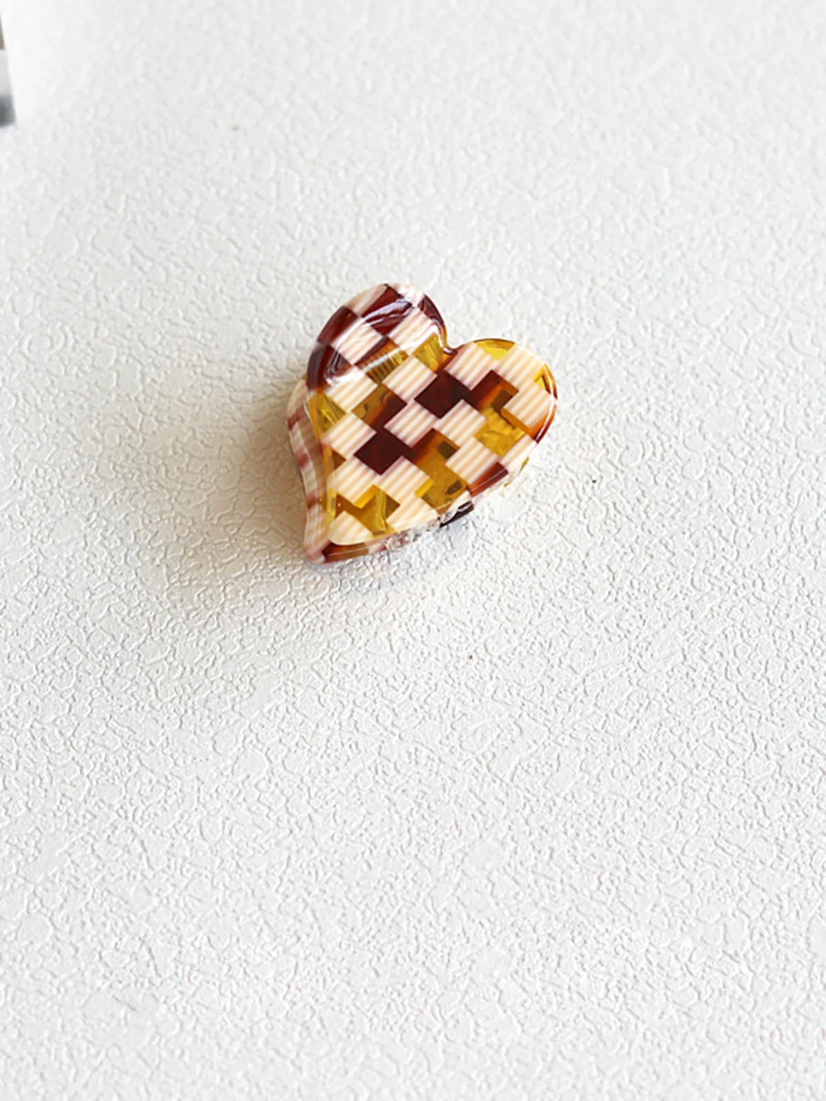 Heart-Shaped Symphony Bangs Chirp Broken Hairpin