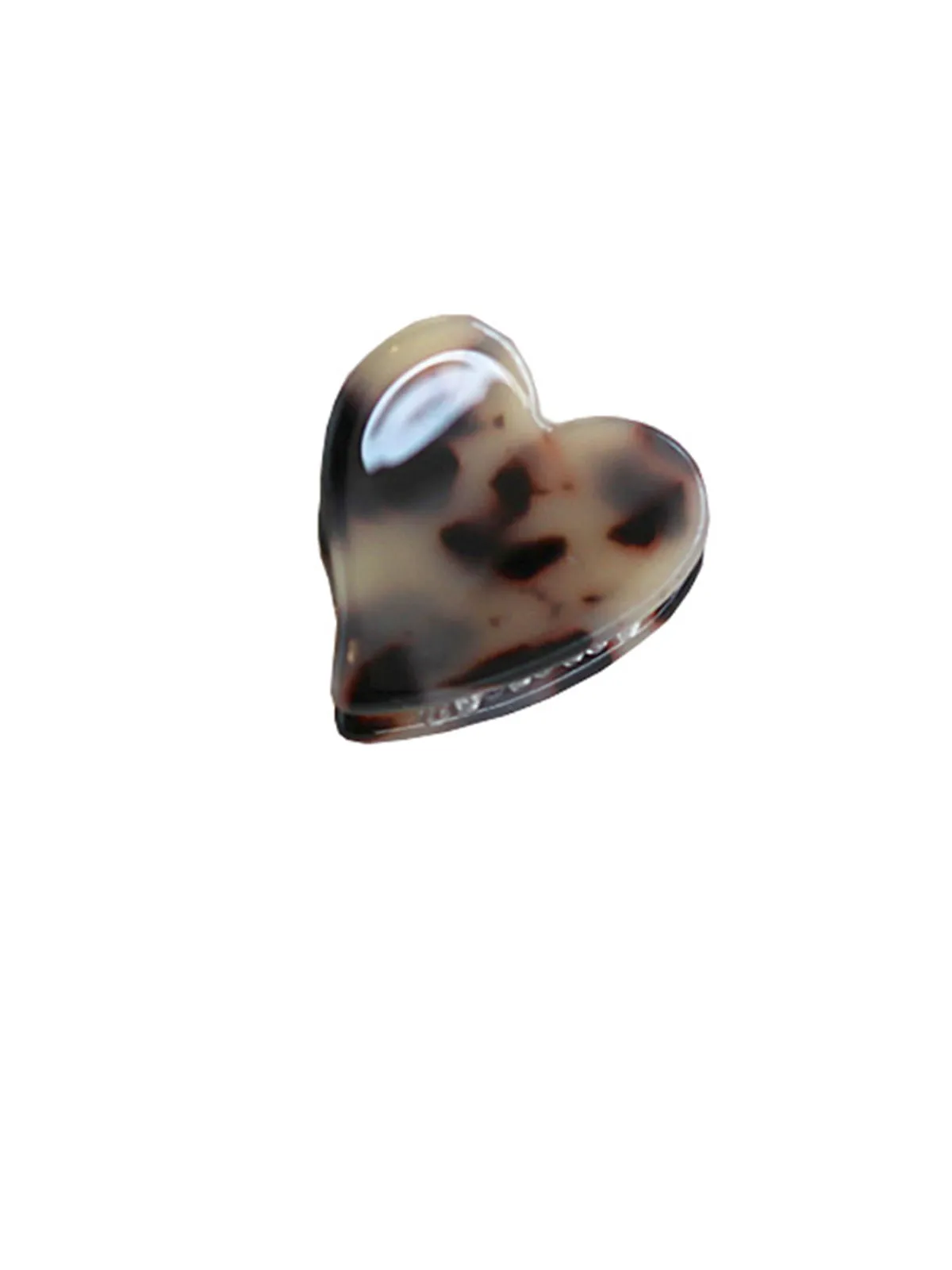 Heart-Shaped Symphony Bangs Chirp Broken Hairpin