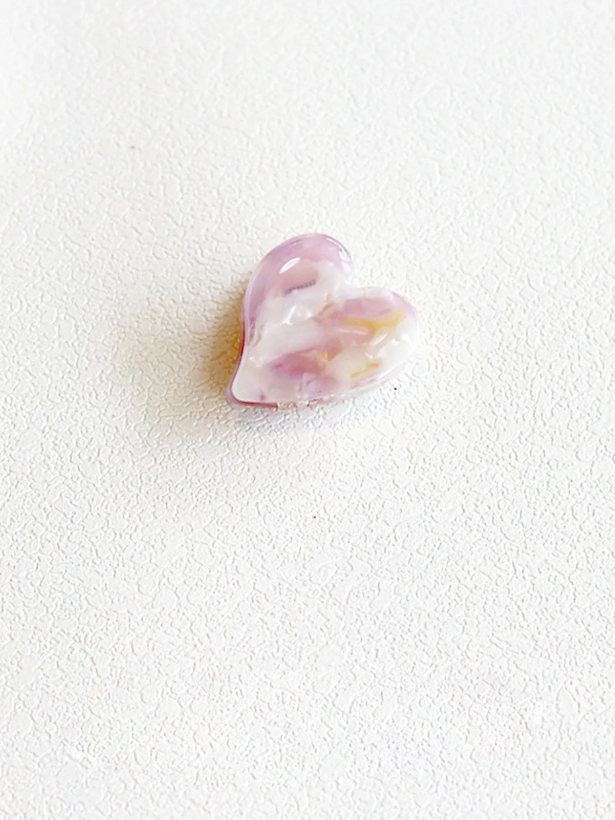 Heart-Shaped Symphony Bangs Chirp Broken Hairpin
