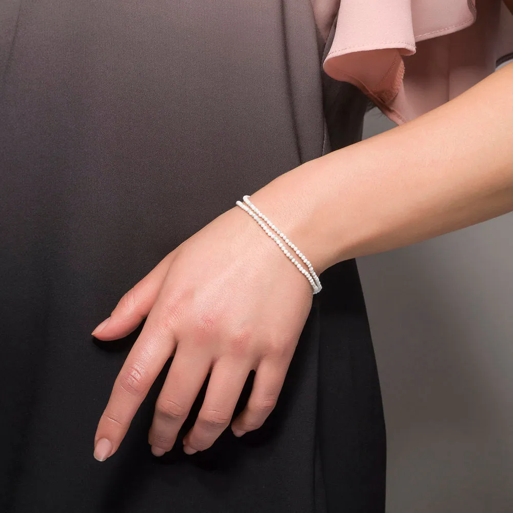 Howlite Double Bracelet