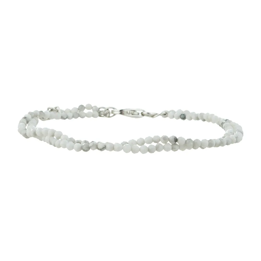 Howlite Double Bracelet