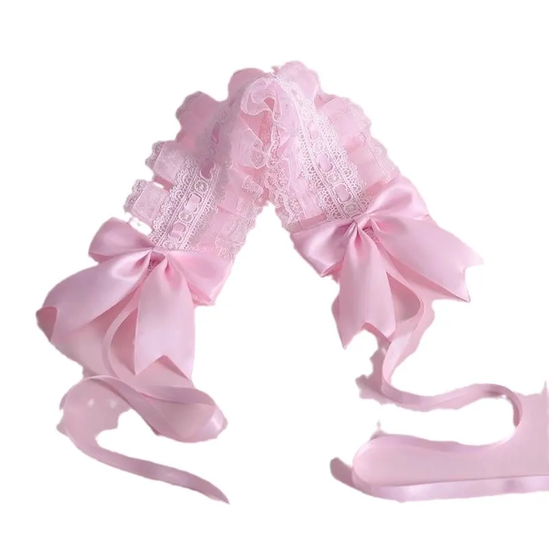 Japanese Soft Girl Lolita Lolita Lace Headdress Sweet  Kc Hair Band Hair Accessories Lo Maid Daily