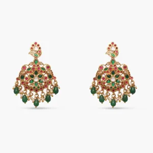 Kinjal Kempu Antique Earrings