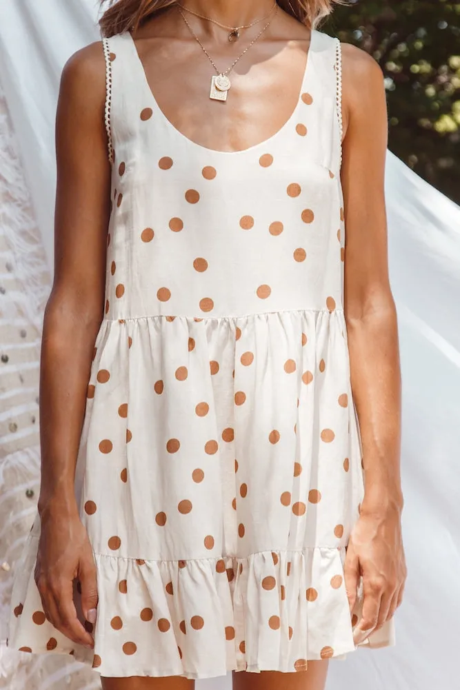La Vista Dress Beige