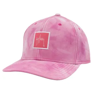 Ladies Pink Saltwater All Over Performance Hat
