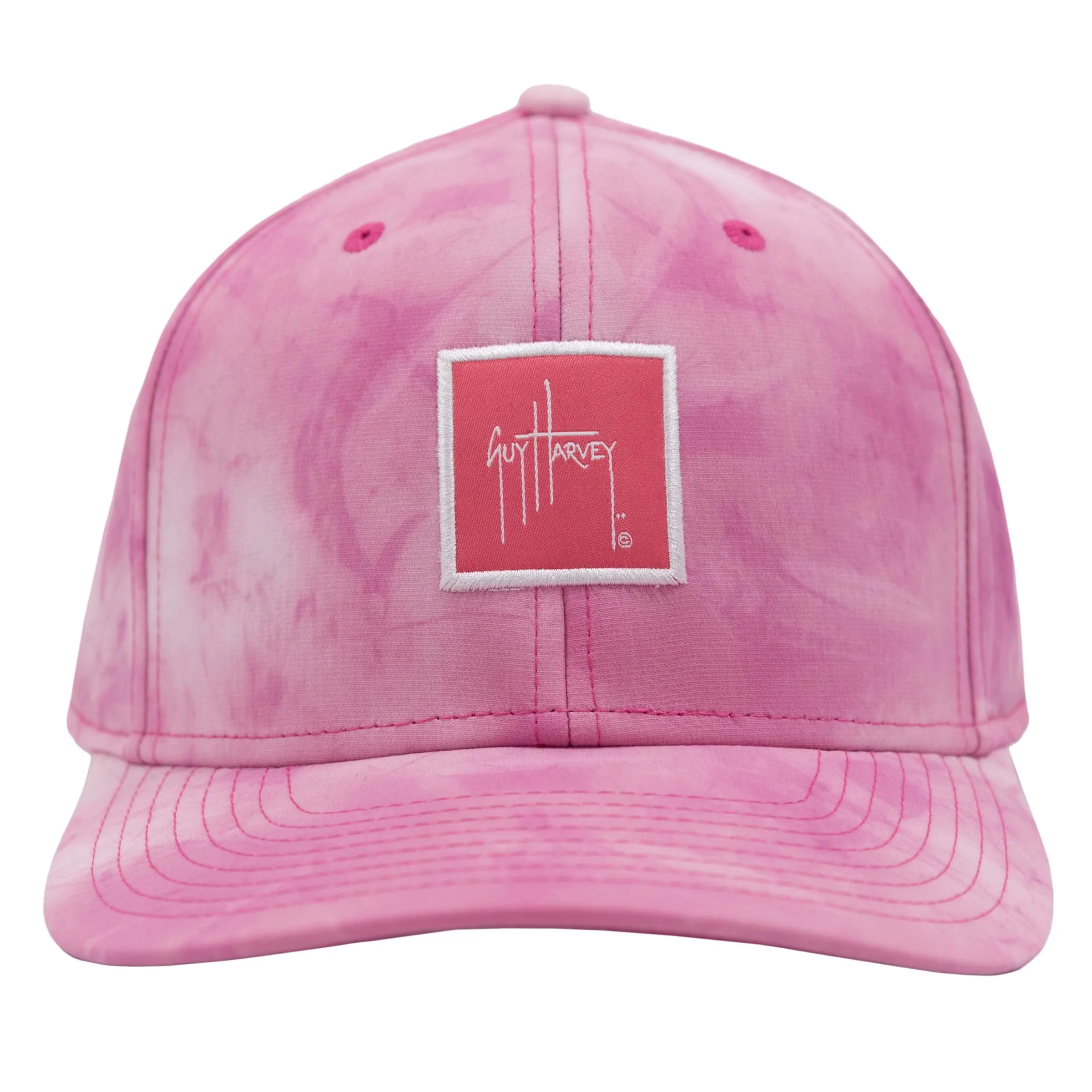 Ladies Pink Saltwater All Over Performance Hat