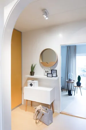 Large Round Wall Mirror