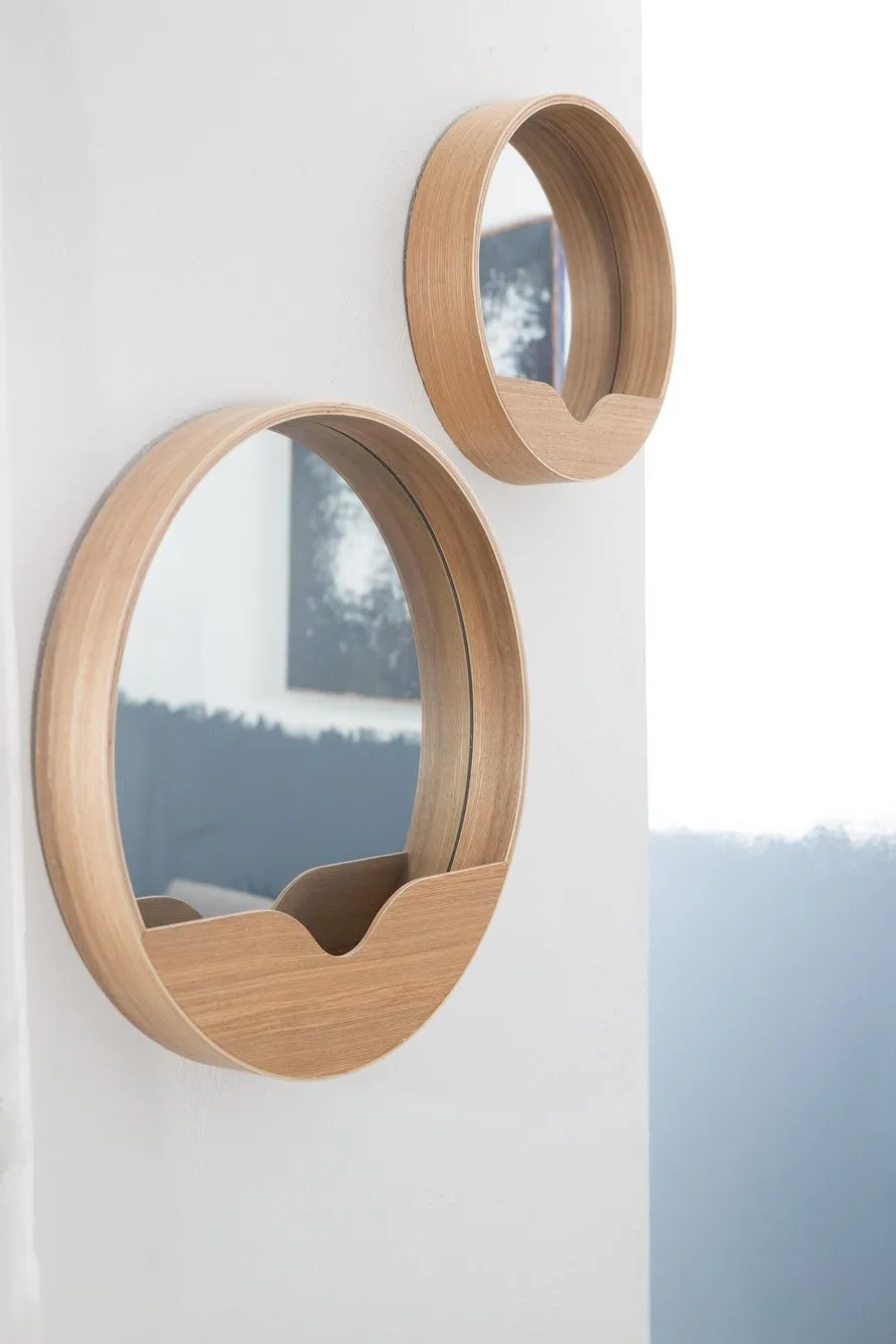 Large Round Wall Mirror