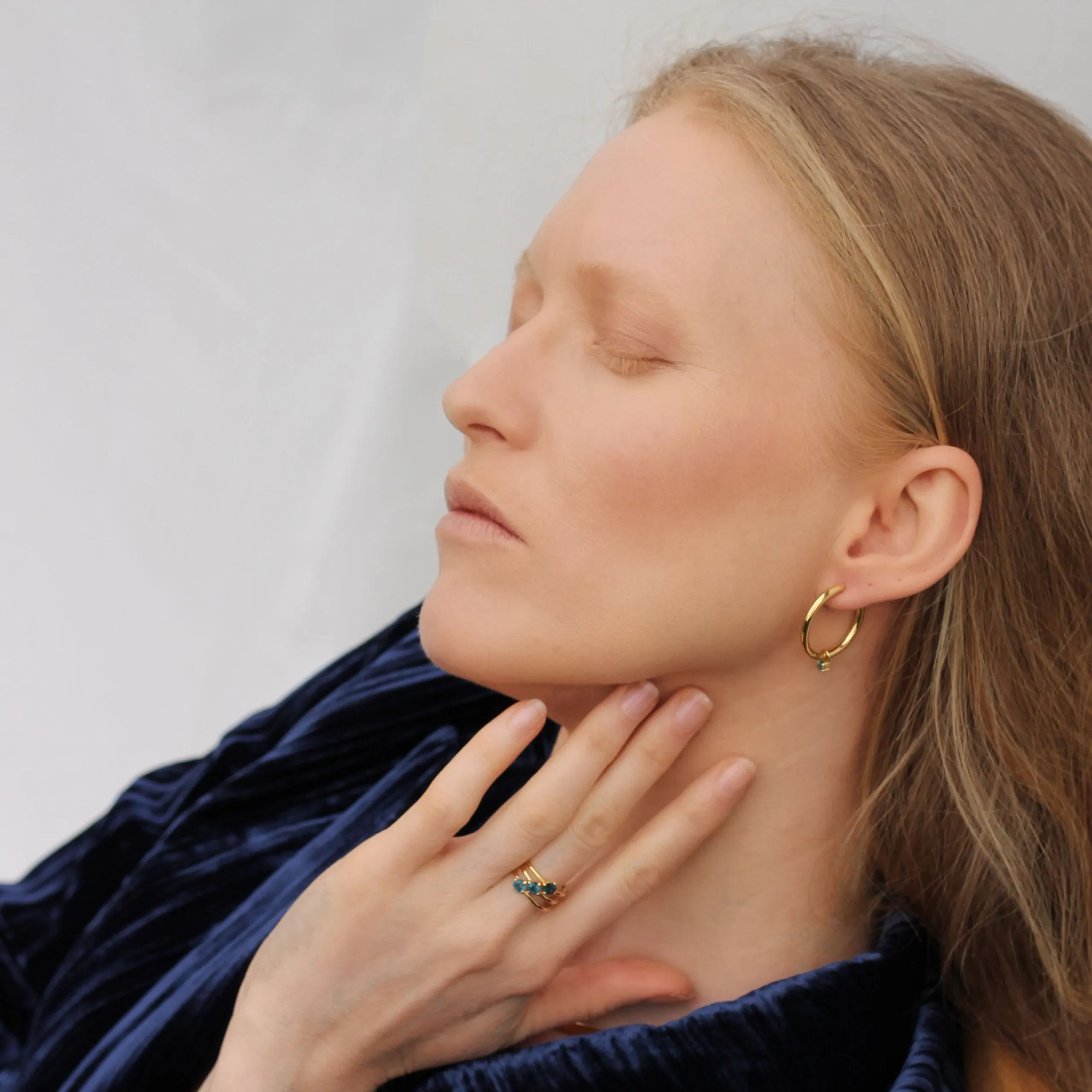 Livia London Topaz Hoops