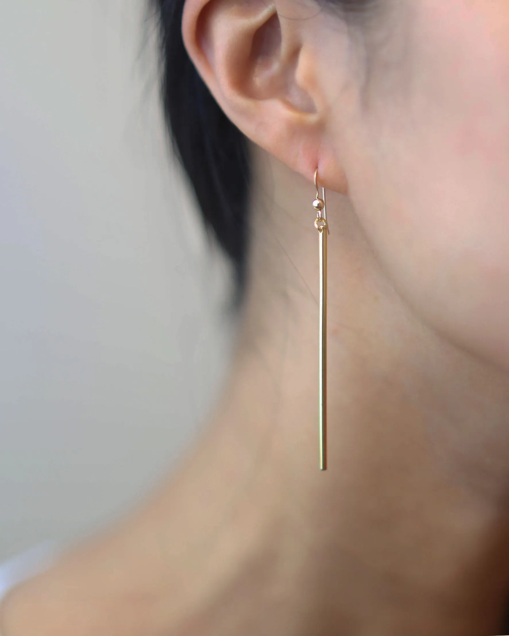 Long Stick Drop Earrings