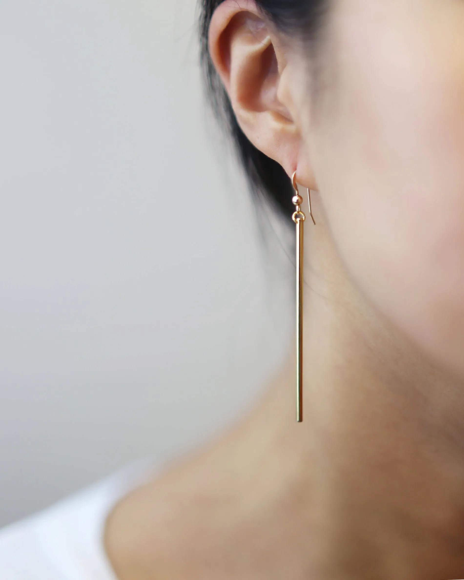 Long Stick Drop Earrings