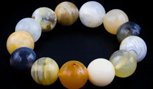 Luxury Honey Agate Natural Gemstone Bracelet