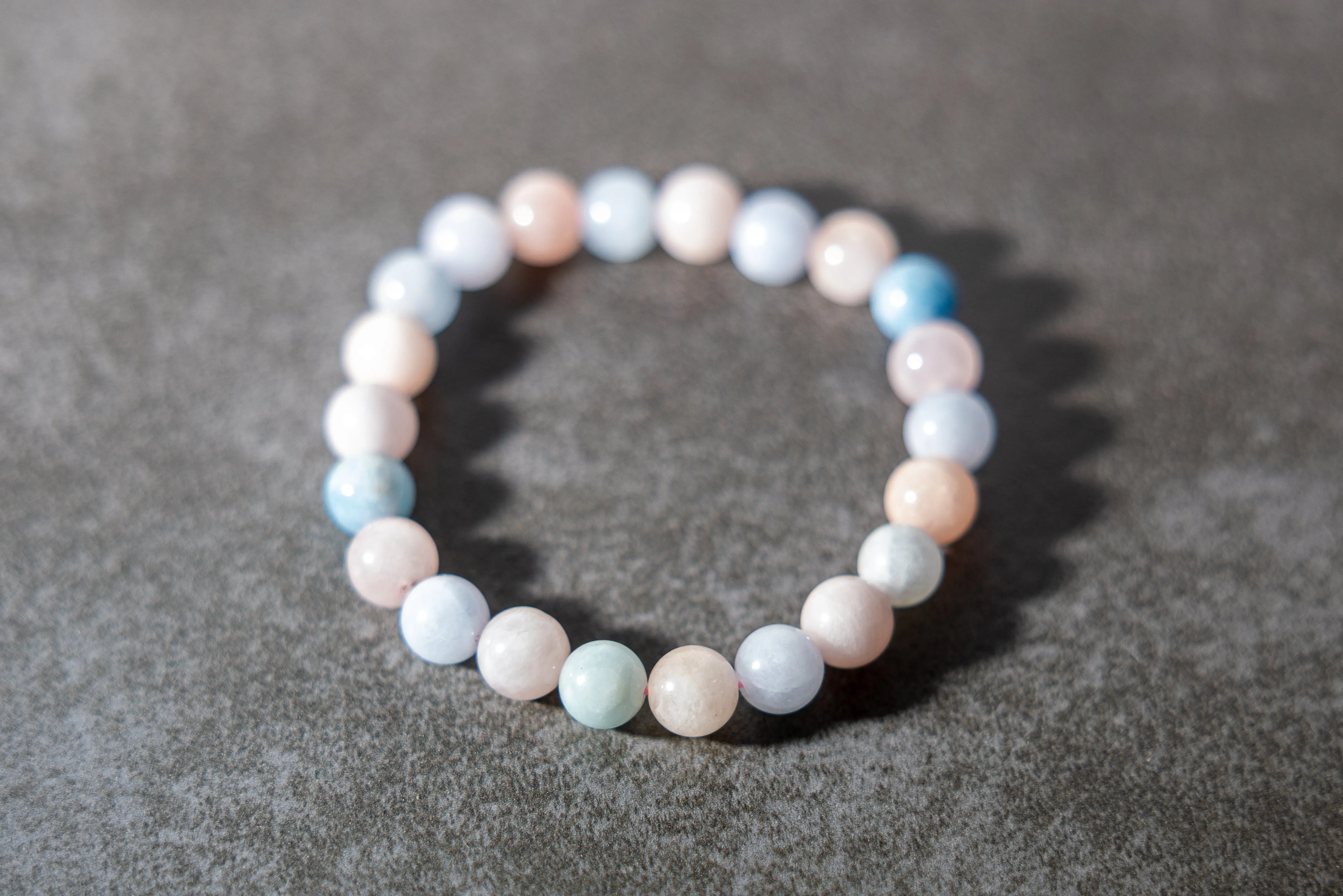 Luxury Morganite Natural Gemstone Bracelet