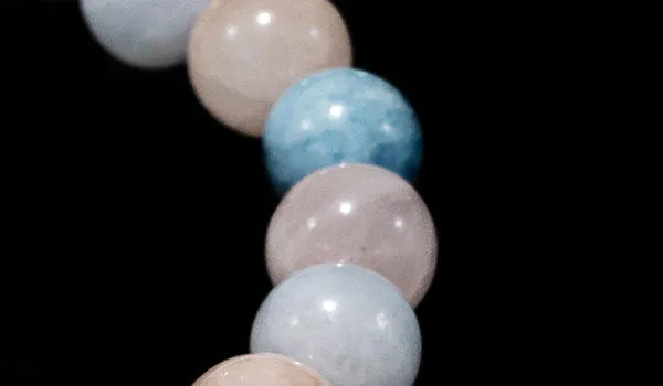 Luxury Morganite Natural Gemstone Bracelet