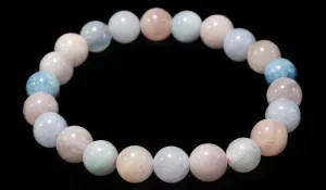 Luxury Morganite Natural Gemstone Bracelet