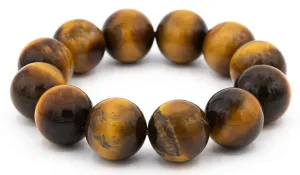 Luxury Tigers Eye Gloss Natural Gemstone Bracelet
