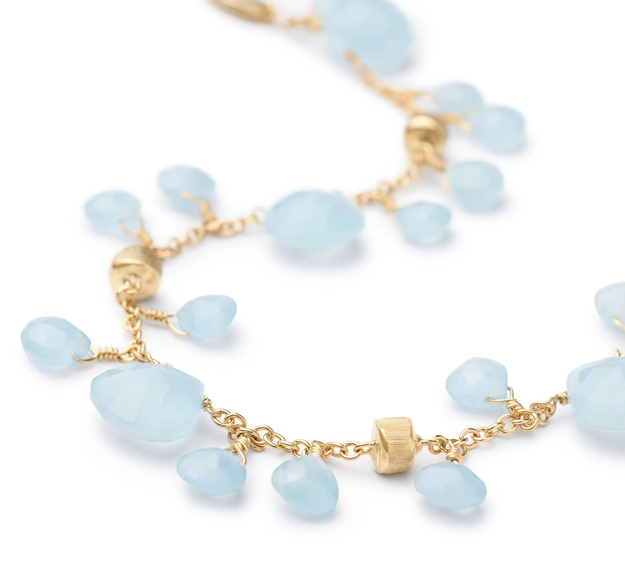 Marco Bicego Paradise Single Strand Aquamarine Bracelet