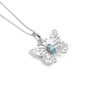 Mariposa Topaz Pendant