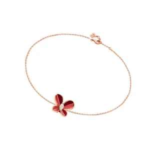 Marquise Butterfly Rose Gold Small Bracelet